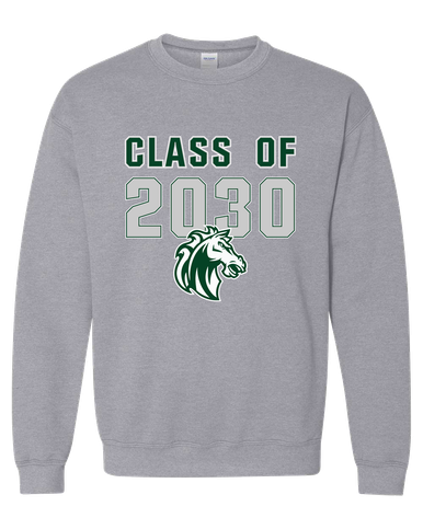 Morgan Park Mustangs Class of 2030 Men's Sweatshirt