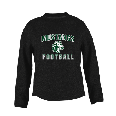Morgan Park Mustangs Football #1 Women's Sweatshirt