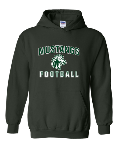 Morgan Park Mustangs Football #1 Men's Hoodie