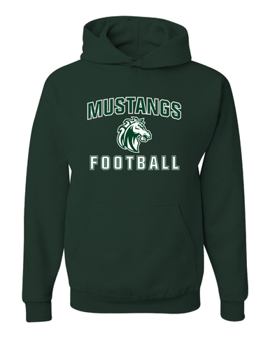 Morgan Park Mustangs Football #1 Men's Premium Hoodie