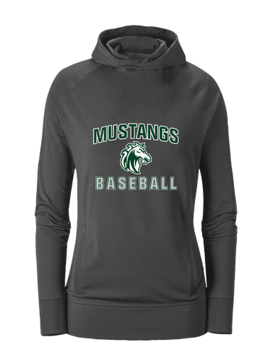 Morgan Park Mustangs Baseball #1 Women's Hoodie