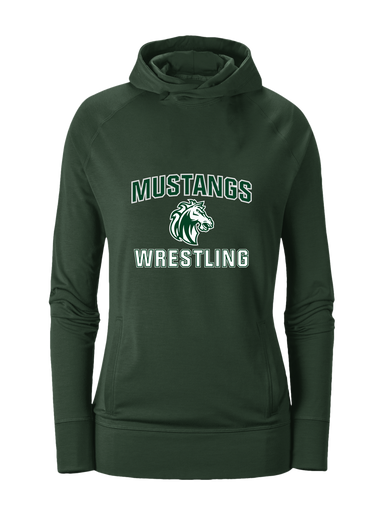 Morgan Park Mustangs Wrestling Women's Hoodie