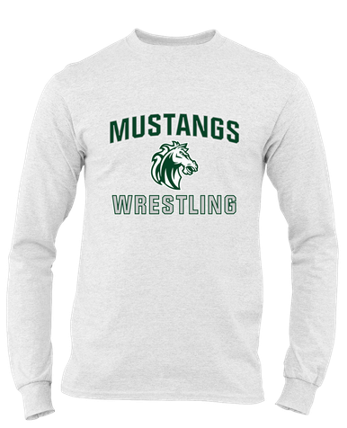 Morgan Park Mustangs Wrestling Men's LS T-Shirt