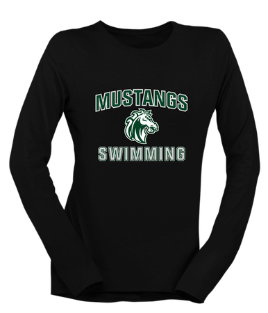 Morgan Park Mustangs Swimming Women's LS T-Shirt