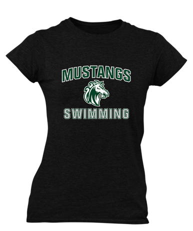 Morgan Park Mustangs Swimming Women's Premium SS T-Shirt