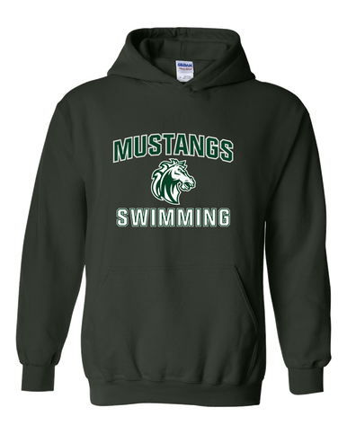 Morgan Park Mustangs Swimming Men's Hoodie