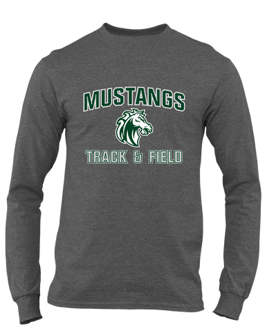 Morgan Park Mustangs Track & Field Men's LS T-Shirt