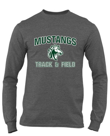 Morgan Park Mustangs Track & Field Men's Premium LS T-Shirt