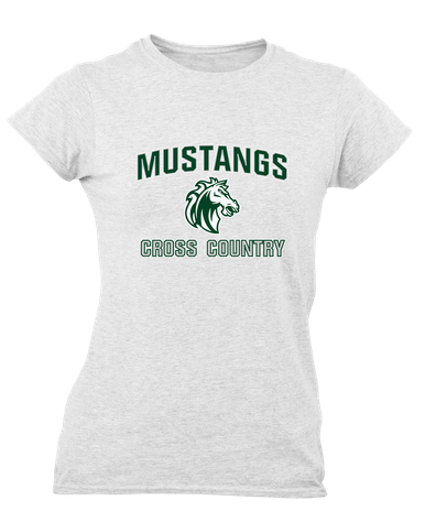 Morgan Park Mustangs Cross Country Women's Premium SS T-Shirt