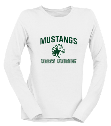 Morgan Park Mustangs Cross Country Women's LS T-Shirt