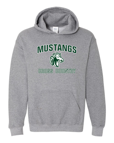 Morgan Park Mustangs Cross Country Men's Hoodie