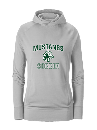 Morgan Park Mustangs Soccer #1 Women's Hoodie