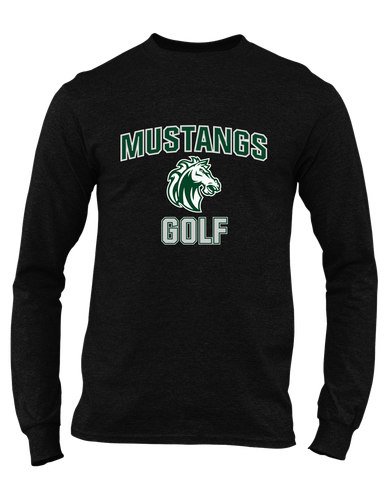 Morgan Park Mustangs Golf Men's LS T-Shirt