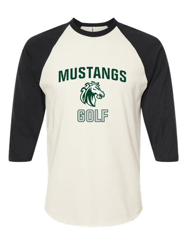 Morgan Park Mustangs Golf Women's Baseball T-Shirt