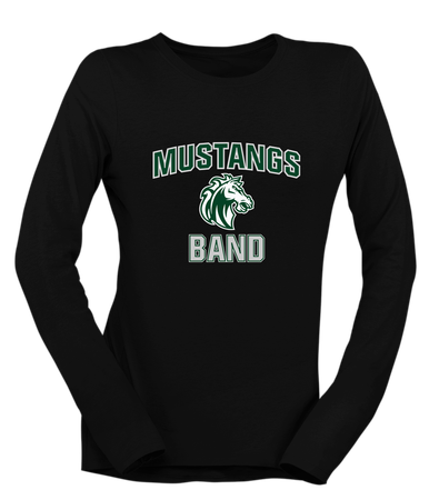 Morgan Park Mustangs Band # 1 Women's LS T-Shirt