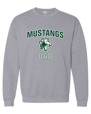 Morgan Park Mustangs Dad Men's Sweatshirt