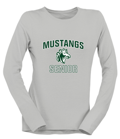 Morgan Park Mustangs Senior #1 Women's Premium LS T-Shirt