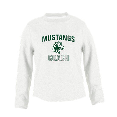 Morgan Park Mustangs Coach Women's Sweatshirt