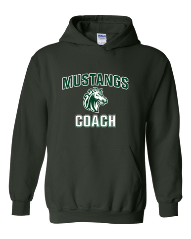 Morgan Park Mustangs Coach Men's Hoodie