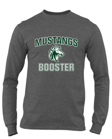 Morgan Park Mustangs Booster Men's LS T-Shirt