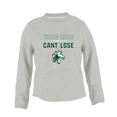 Morgan Park Mustangs Train Hard, Can't Lose Women's Sweatshirt