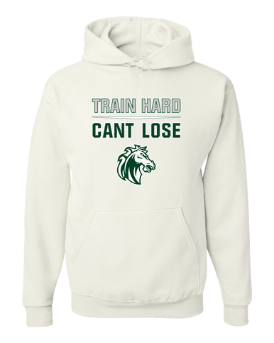 Morgan Park Mustangs Train Hard, Can't Lose Men's Premium Hoodie