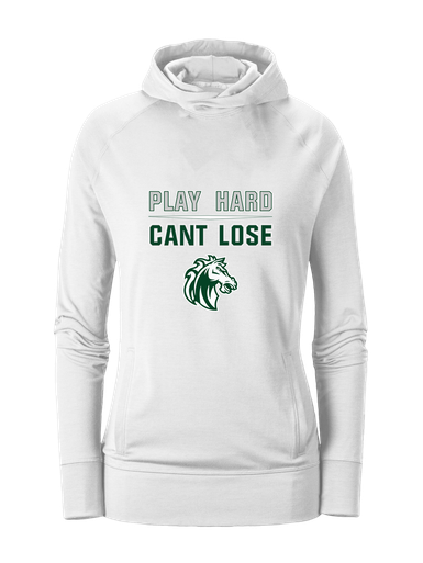 Morgan Park Mustangs Play Hard, Can't Lose Women's Hoodie
