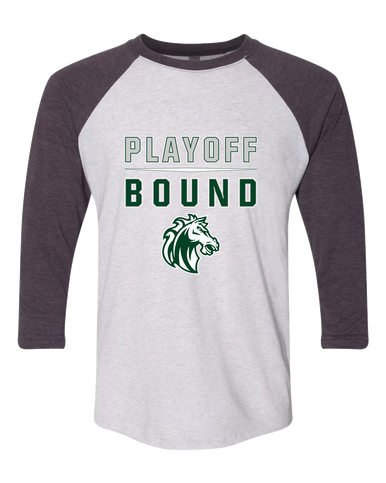 Morgan Park Mustangs Playoff Bound Men's Baseball T-Shirt