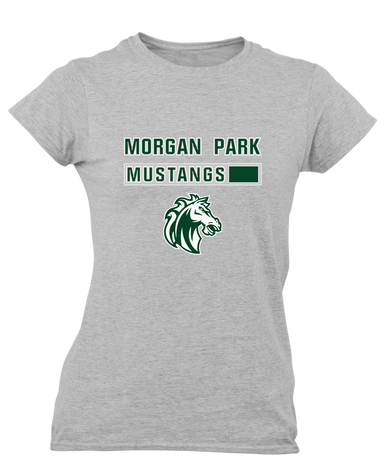 Morgan Park Mustangs Mascot #7 Women's SS T-Shirt