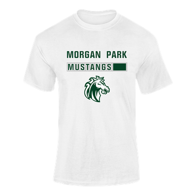Morgan Park Mustangs Mascot #7 Men's Premium SS T-Shirt