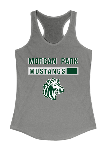 Morgan Park Mustangs Mascot #7 Women's Tank Top