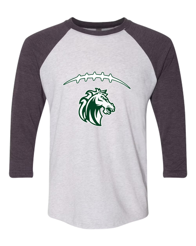 Morgan Park Mustangs Football #2 Men's Baseball T-Shirt