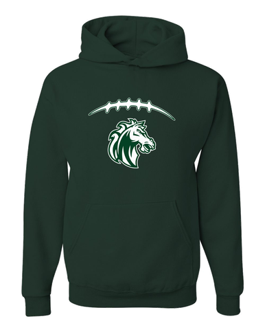 Morgan Park Mustangs Football #2 Men's Premium Hoodie