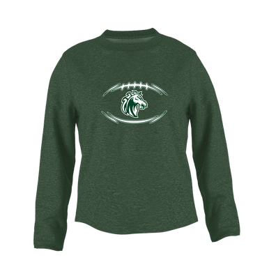Morgan Park Mustangs Football #3 Women's Sweatshirt
