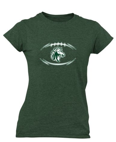 Morgan Park Mustangs Football #3 Women's Premium SS T-Shirt