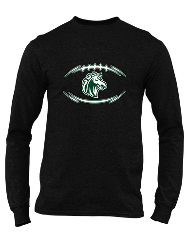 Morgan Park Mustangs Football #3 Men's Premium LS T-Shirt