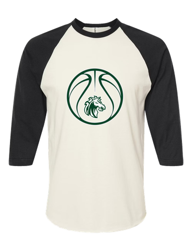 Morgan Park Mustangs Basketball #2 Women's Baseball T-Shirt