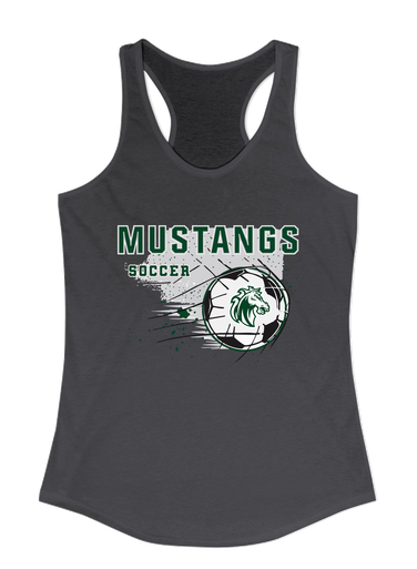 Morgan Park Mustangs Soccer #2 Women's Tank Top