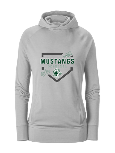 Morgan Park Mustangs Baseball #2 Women's Hoodie