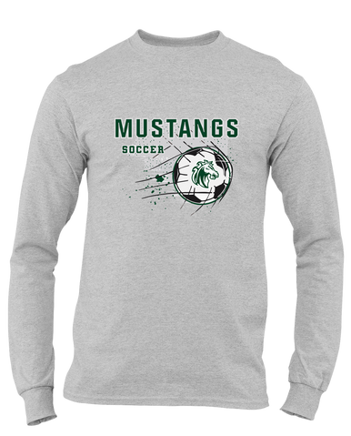 Morgan Park Mustangs Soccer #2 Men's Premium LS T-Shirt