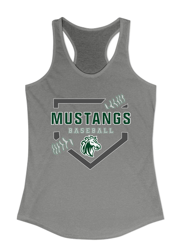 Morgan Park Mustangs Baseball #2 Women's Tank Top