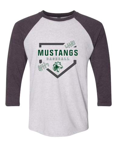 Morgan Park Mustangs Baseball #2 Men's Baseball T-Shirt