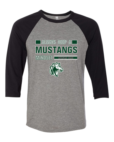 Morgan Park Mustangs Mindset Women's Baseball T-Shirt