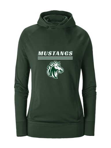 Morgan Park Mustangs Mascot #8 Women's Hoodie