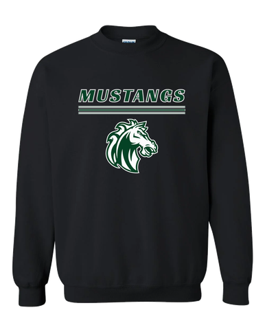 Morgan Park Mustangs Mascot #8 Men's Sweatshirt