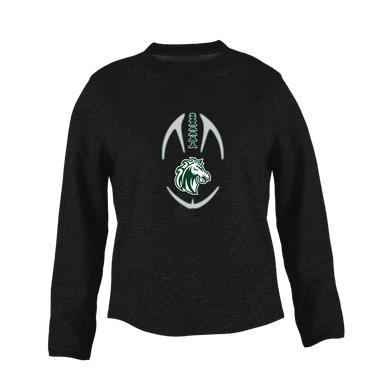 Morgan Park Mustangs Football #4 Women's Sweatshirt