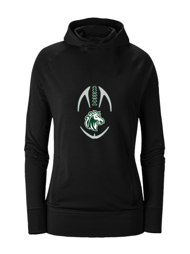 Morgan Park Mustangs Football #4 Women's Hoodie