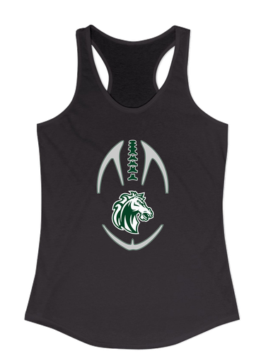 Morgan Park Mustangs Football #4 Women's Tank Top