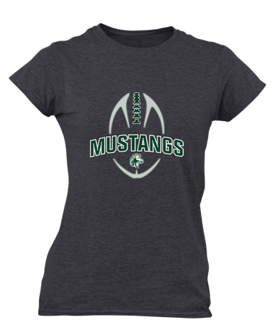 Morgan Park Mustangs Football #5 Women's SS T-Shirt