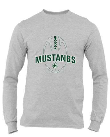Morgan Park Mustangs Football #5 Men's Premium LS T-Shirt